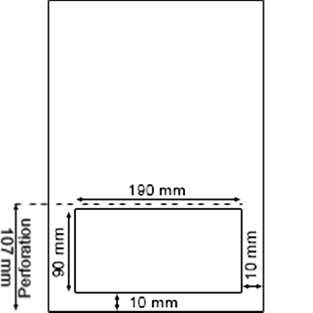 100 A4 laser / Inkjet sheets AMAZON labels 07/G